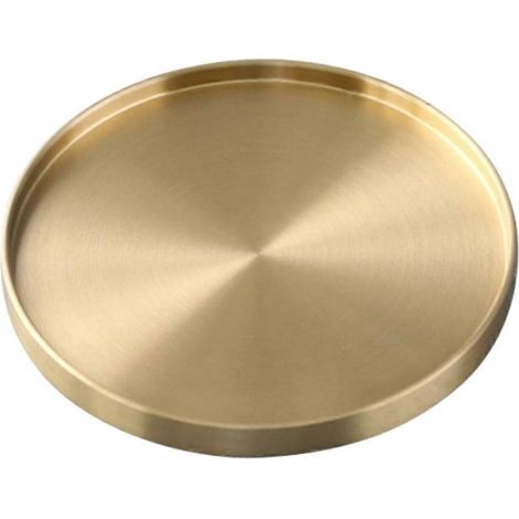 Dessous de verre en laiton et cuivre, sous-verres décoratifs pour la maison, le bar, la cuisine, les tables basses et les centres de table. (1/5)
