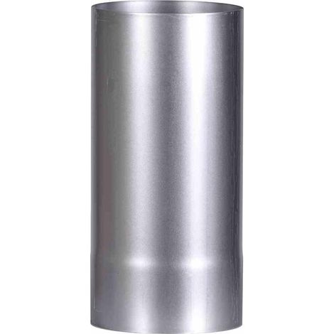 FireFix Ofenrohr Ø 130 mm 25 cm feueraluminiert Rohr Ofen Kamin Kaminrohr