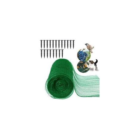 Filet antioiseaux 4x10 m Kit pour plantes, fruits, fleurs, étang (1/5)