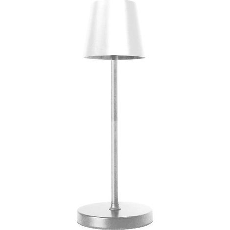 Vigor 3428510 Lampada da Tavolo Virna LED Dimmerabile 180 lm Ricaricabile USB 9 h Autonomia colore Bianco