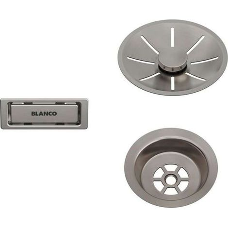 Blanco Accessoires - Ablaufgarnitur InFino, Platin 207406