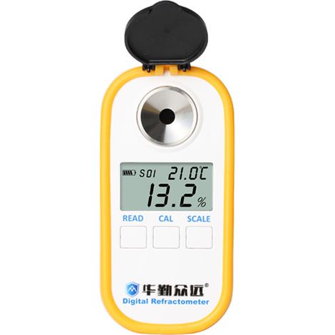 Mesureur électronique de concentration de miel avec affichage numérique 0-90 %, détecteur d'humidité du miel (type Baumé) DR301, à piles.