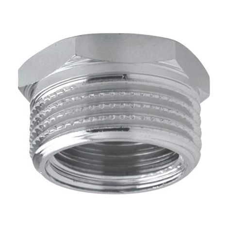 Riduzione esagonale ottone cromato - fm 1/2 x 3/8