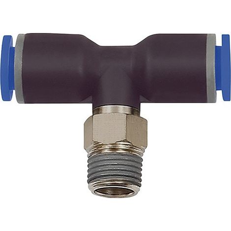 Connettore T B-Ser.R3 / 8 D6 A.Plastique