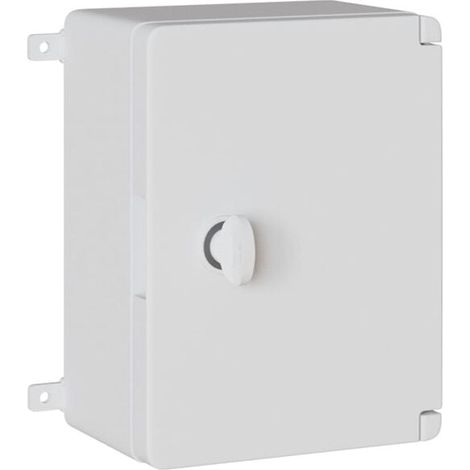 Armoire de commande grise, 25 x 13 x 24 cm, plastique ABS