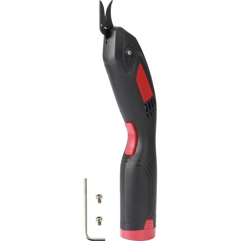 Ciseaux électriques 5V 1A, outil de coupe multifonctionnel rechargeable et portatif pour tissus et cuir. (1/5)
