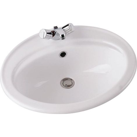 Porcher Fregadero Ulysse 56 x 46 cm, blanco brillo (P144801)