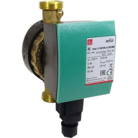 Circulateur haut rendement de bouclage ECS Star-Z Nova