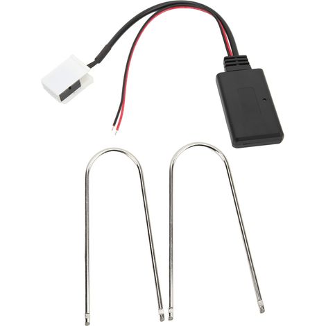 Adaptateur de câble AUX IN pour module Bluetooth 12 broches avec 2 outils de démontage pour Peugeot 307, 307SW, 407 et 407SW (1/5)