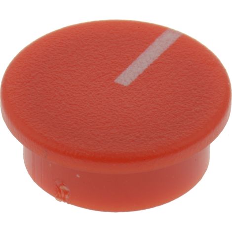 Capuchon de bouton pour potentiomètre RS PRO, Axe de 6.4mm, Diamètre de 19mm