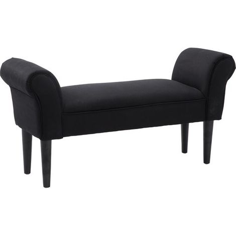 Banquette BARBARA noire (1/5)