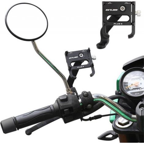 Universeller drehbarer Handyhalter Plus 6 für Motorrad/Roller - Universeller drehbarer Handyhalter Plus 6 für Motorrad/Roller (1/5)