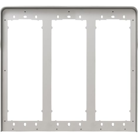VIMAR - 41147.04 Parap. Rahmen 6M (3x2) Pixel grau eloxiert