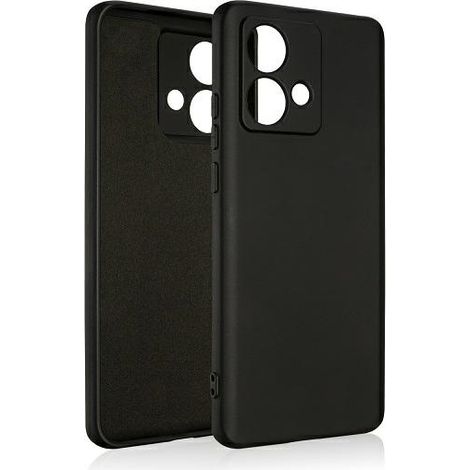Funda de silicona Beline para Motorola Moto Edge40 Neo negra (1/3)