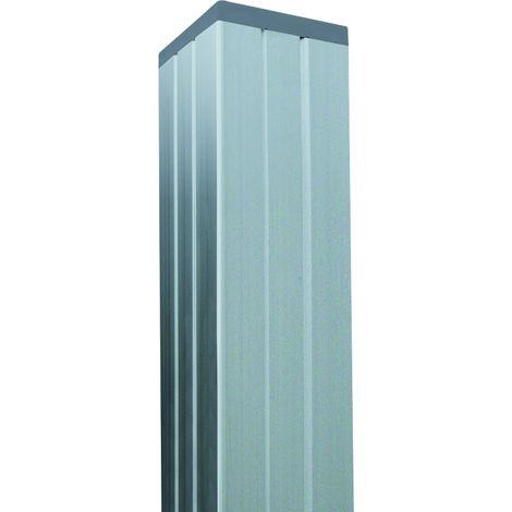 GOTLAND-Torpfosten 68/68 x 2700 mm, silber