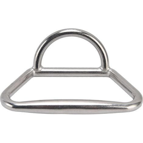 Anneau de Remorquage D en Acier Inoxydable pour Bateau - Accessoire Robust (1/5)