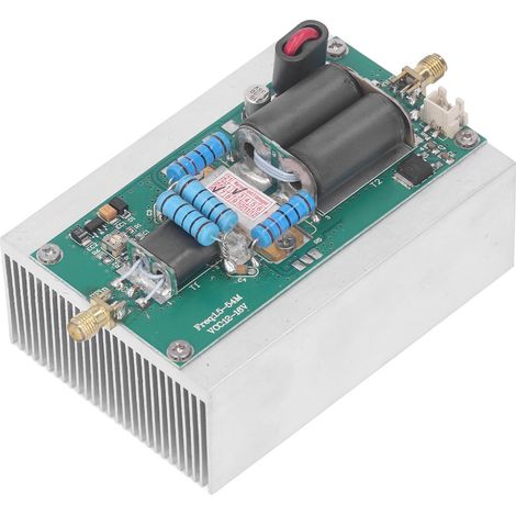 Kurzwellen-Leistungsverstärker 30 W HF-Linearverstärker für Amateurfunk, SMA-Buchse, DC 12–16 V, 1,5–54 MHz (1/5)