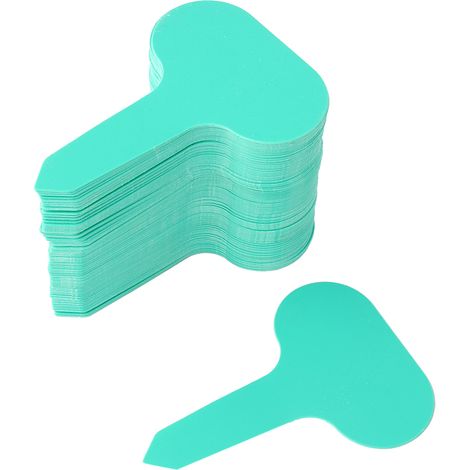 100pcs Garden Tags Plastic Plant T Shape Tags Markers Nursery Garden Labels Ornaments Garder De (1/5)