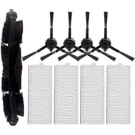 Pièces détachées pour aspirateur robot TCL SWEEVA 6000/6500 : brosse principale, filtre HEPA et rouleau. (1/5)