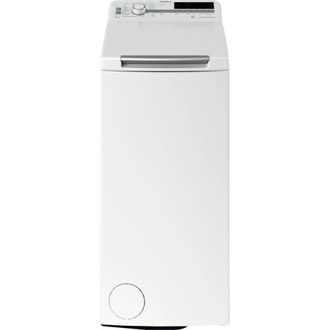 Lavatrice Whirlpool TDLR P66 BS IT libera installazione 45cm 6kg 1200rpm classe A Bianco (1/5)