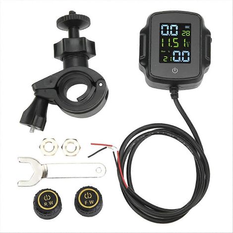 Motorrad-Reifendruckkontrollsystem (TPMS) mit externen Sensoren (1/5)