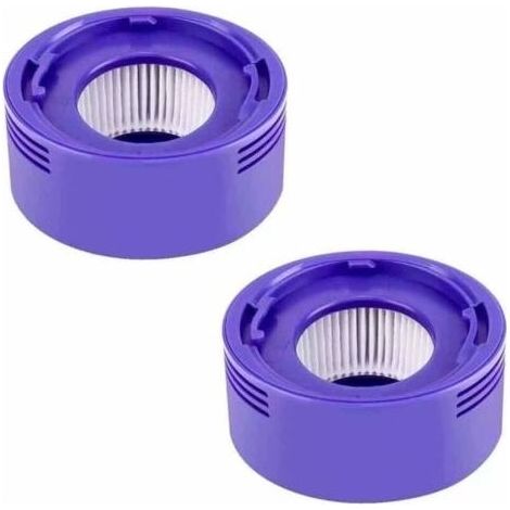 Pair Lot de 2 filtres lavables de rechange compatibles avec Dyson V7 V8 Animal Absolute Motorhead Aspirateur sans câble Post-Moteur (1/4)