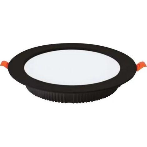 Spot ALEXA SMD LED rond noir 12W 7000K (1/3)