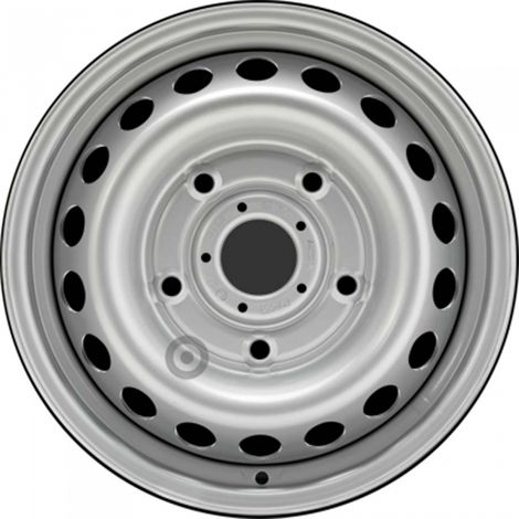 Jante tôle 16 pouces - 5 Trous - 6,5x16  5x160  ET60  AL65  argent