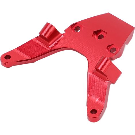 Cloison avant en alliage d'aluminium pour camion RC LOSI 1/18 Mini T 2.0 2WD (pièces de rechange rouges) (1/5)