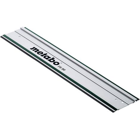 Metabo – Rail de guidage 80 cm FS 80 – Guidage précis pour scie circulaire – Protection anti-éclats – Revêtement antidérapant