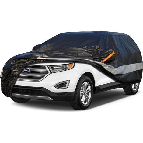 Bâche auto 10 couches imperméable respirante pour Ford Edge (2007-2023) noire (1/5)