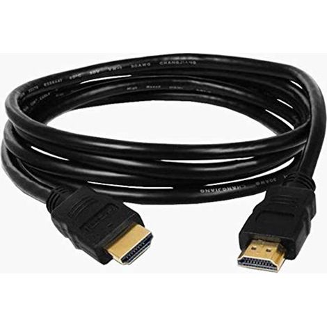 Câble HDMI vs HDMI haute vitesse 1,8 mètre, noir, haute qualité (1/2)