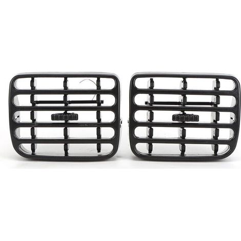 1 paire de cadre de ventilation de climatisation, Grille de tableau de bord de voiture adaptée pour CLIO MK2 1998 – 2006 (1/4)