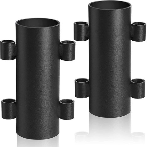 Fixation pour poteau de bâche extérieure, accessoire pour auvent de tente de camping, support de poteau réglable (une pièce)