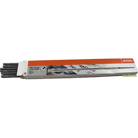 Lime ronde STIHL 5,2 x 200 mm (6 pièces) 56057715206