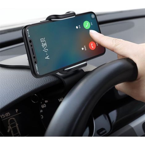 Soporte universal giratorio de 360° para coche, soporte para teléfono móvil y soporte para salpicadero. (1/5)
