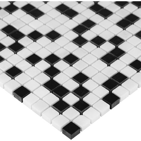 Mosaïque Pure White Mix 15 (1/4)