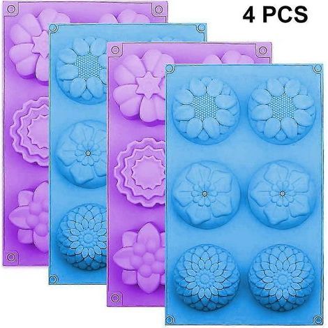 Moule en silicone pour gâteaux, chocolats, gelées, puddings et desserts (1/3)