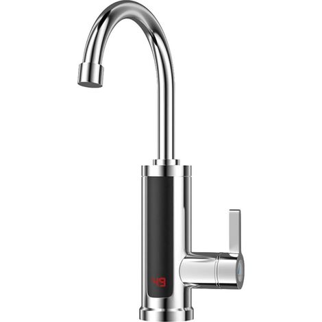 Robinet électrique à DEL 360° avec chauffe-eau instantané (1/4)
