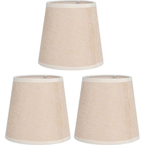 Abat-jour pour Chandelier - Style Moderne Simplicité - Conception Anti-décoloration - Installation Clip-On (3 pièces) (1/4)