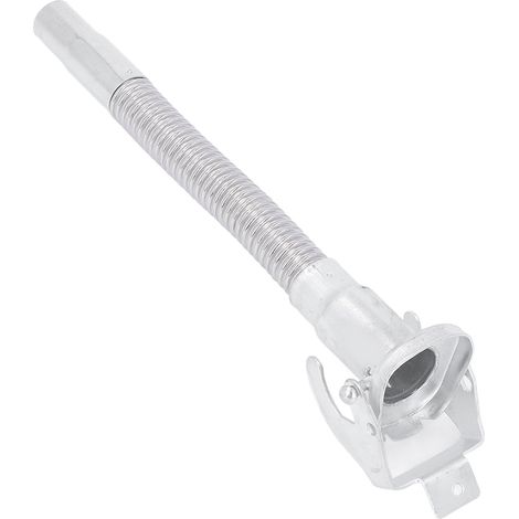Tuyau vidange huile embout réservoir carburant bec jerrican acier inoxydable flexible 295mm 20/30mm pour 5L 10L 20L Gerry Jerry (1/5)