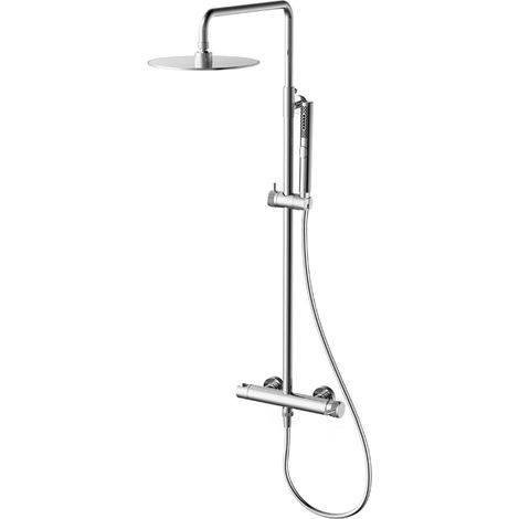 SKY BATH CDD003 DIAMOND Conjunto Monomando Ducha Telescópico Cromo - ref: CDD003