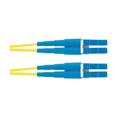 Panduit 2m OS2 LC Duplex cavo InfiniBand e in fibra ottica Giallo