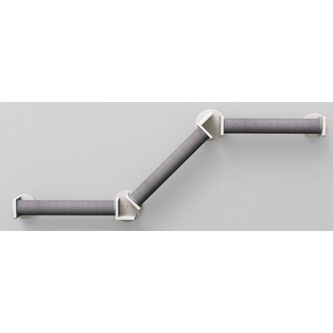 Trixie Wandspielzeug Kletterset Holz Silber Grau