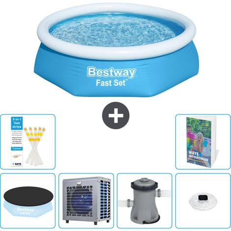 Bestway Bestway Fast Set Ronde - 244x61 cm - 7-pièces S106 (1/5)