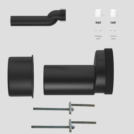 SANIT 58.950.00..0099 Garniture de raccordement d'étage WC DN100 (1/2)