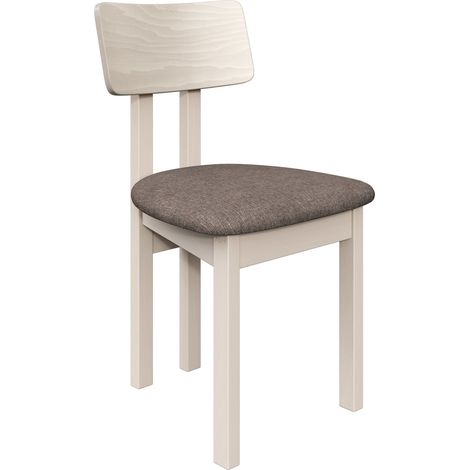 Chaise Victorville 382, Cachemire, 85x47x48cm, Tissu, En bois, Bois (1/5)