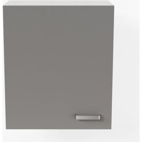 Meuble haut de cuisine - 60 cm - Gris (1/4)