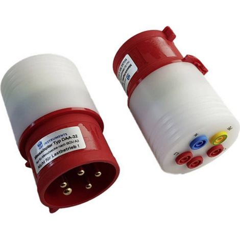 Herramienta electricista ht-instruments daa-32 adaptador medición CEE