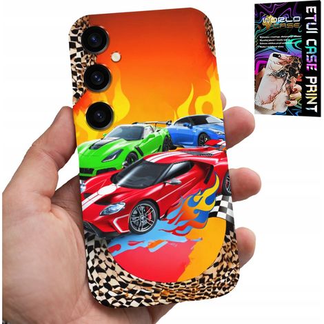 Hülle für Samsung Galaxy A05S – FÜR Kinder, Rennwagen + Glas (1/5)